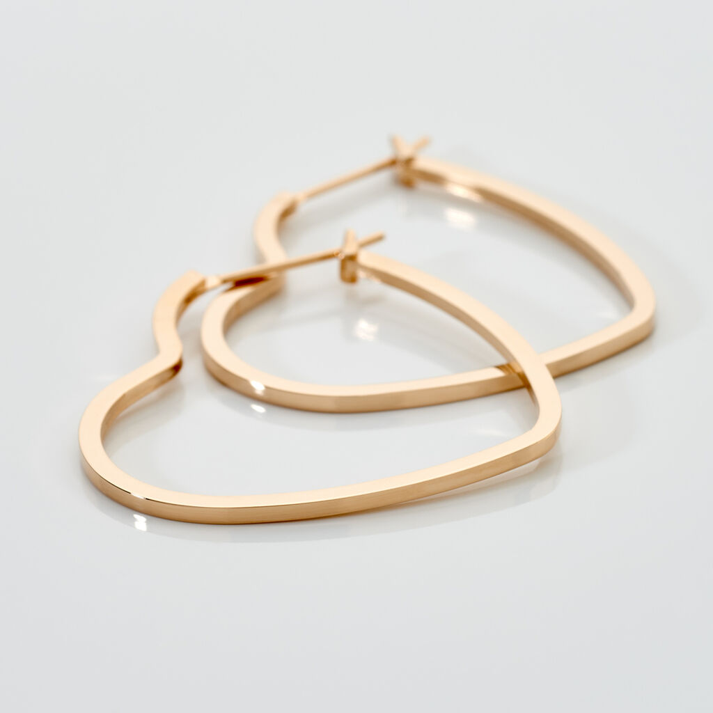 KAYDENCE Damen Creolen Vergoldet 750 B 33 mm