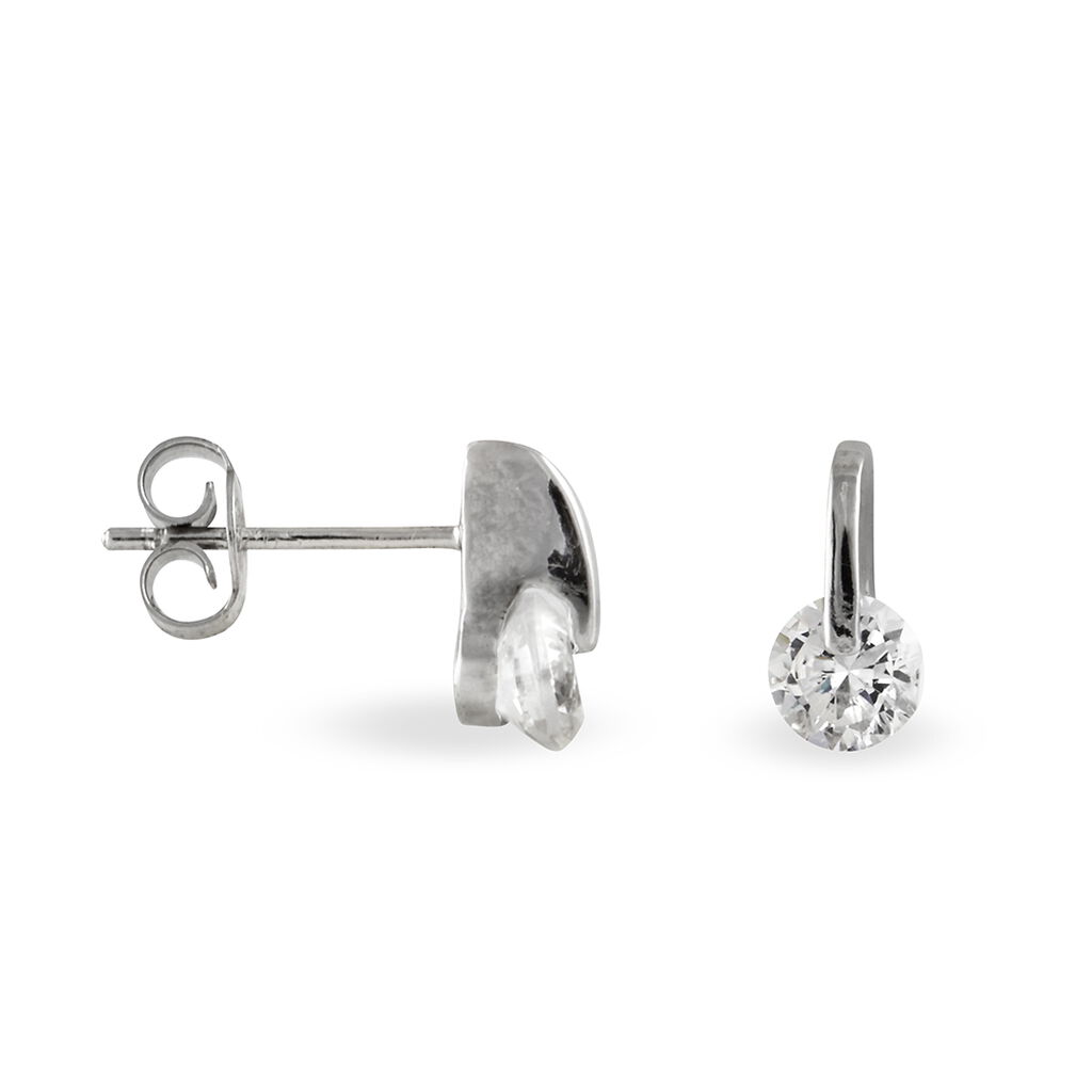 Damen Ohrstecker Silber 925 Zirkonia - Ohrstecker Damen | OROVIVO