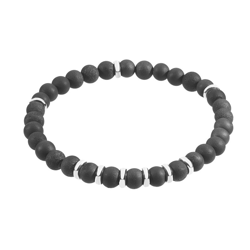 Bracciale in acciaio e pietre - Spannringe Herren | OROVIVO