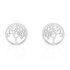 ISABEL Damen Ohrstecker Silber Silber 925 Lebensbaum