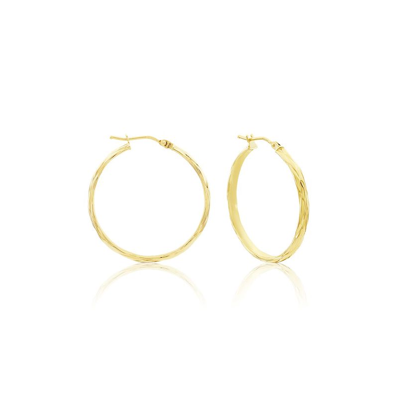 Créoles Vitali Or Jaune - Spannringe Damen | OROVIVO