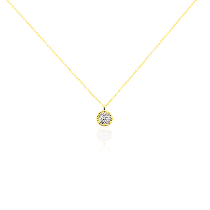Collier Or Jaune Vaina Diamants - Spannringe Damen | OROVIVO