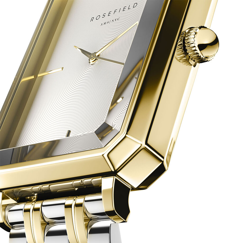 Montre Rosefield Octagon Weiss