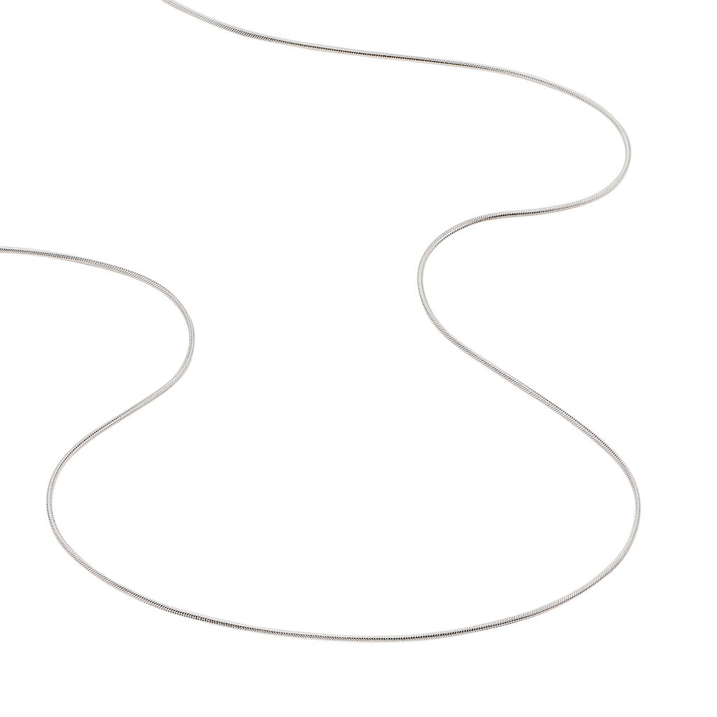 Damen Schlangenkette Weißgold 333  - Halsketten Damen | OROVIVO