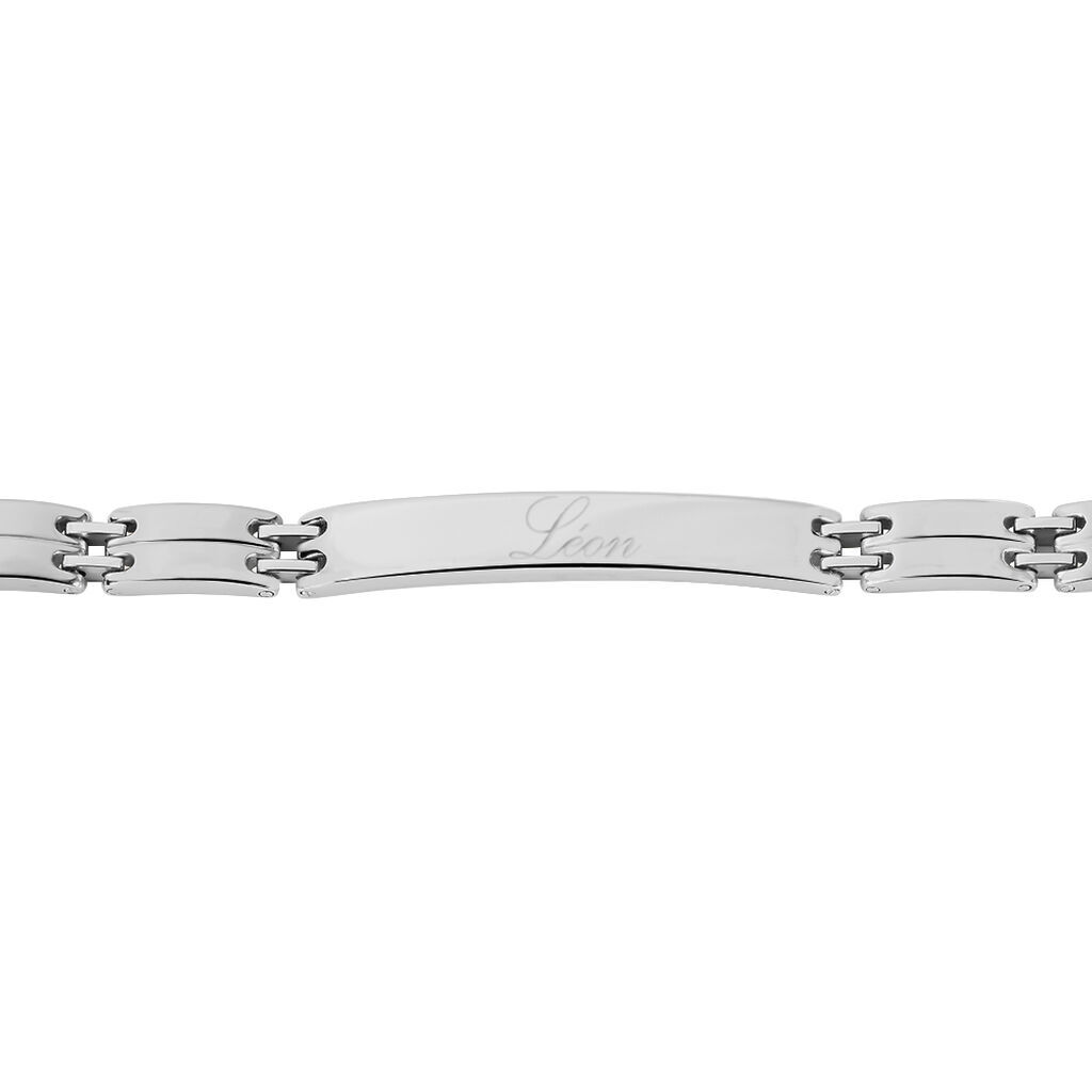 Herren ID Armband Edelstahl Isidore - Armbänder mit Gravur Herren | OROVIVO