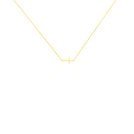 Damen Halskette Gold 375 Kreuz - Ketten mit Anhänger Damen | OROVIVO