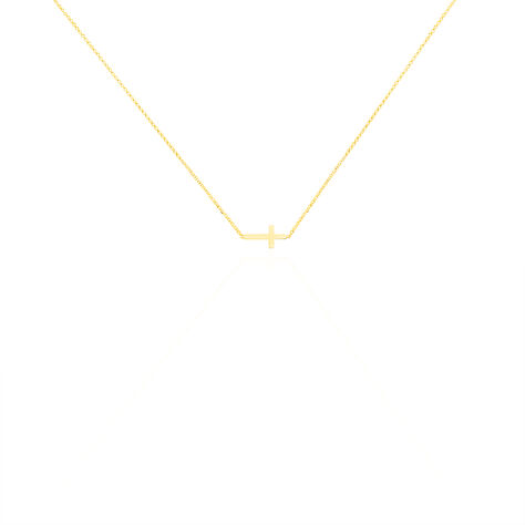 Damen Halskette Gold 375 Kreuz - Halsketten Damen | OROVIVO