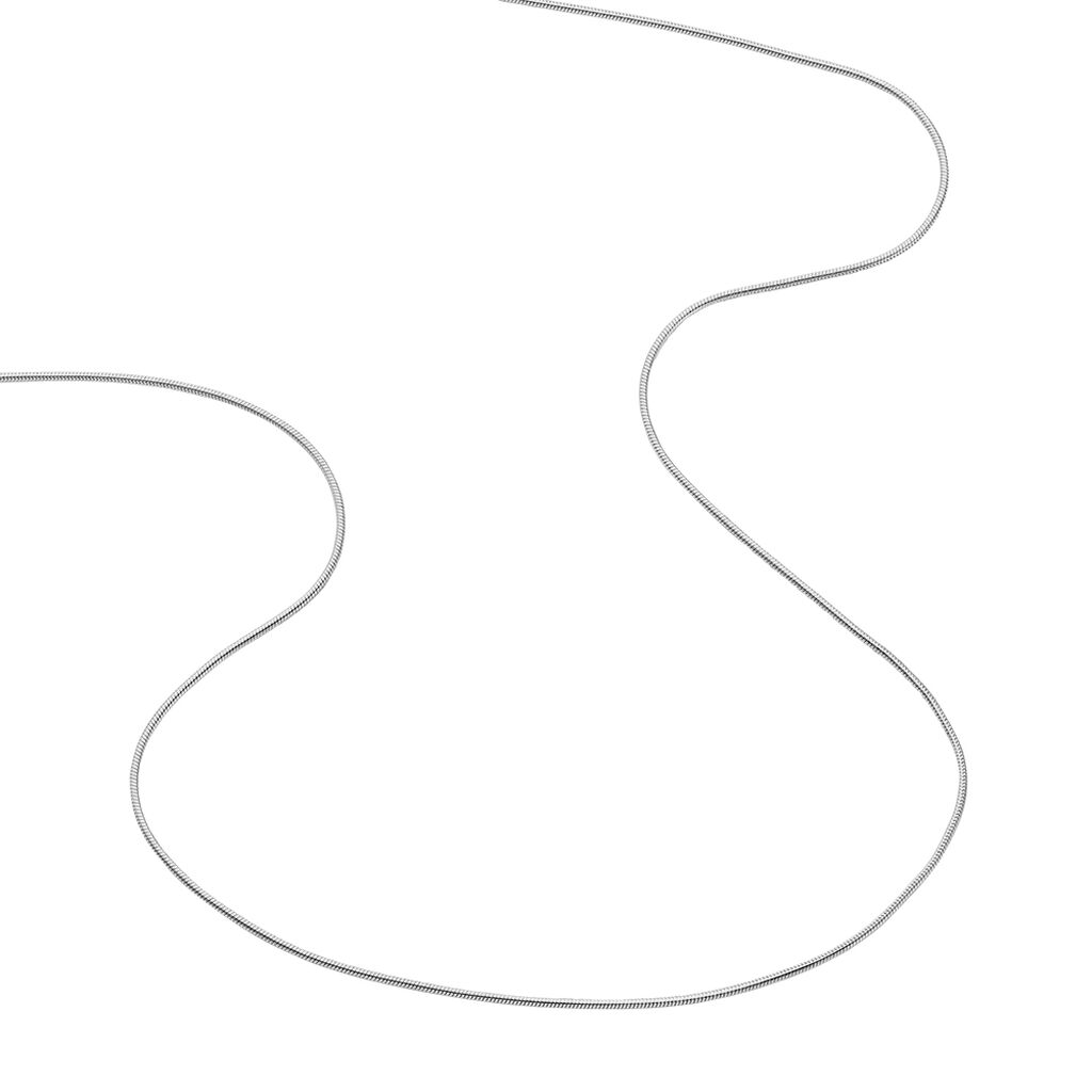 SCHLANGE S 1 Damen Kette Silber 925 B 1 mm