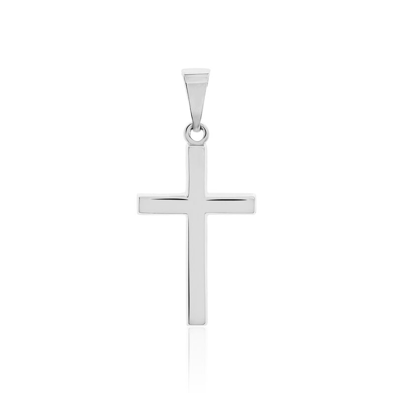 BARBARA KREUZ 2 Unisex Anh&auml;nger Silber 925 Religi&ouml;ses Kreuz - Schmuckanh&auml;nger Unisex | OROVIVO