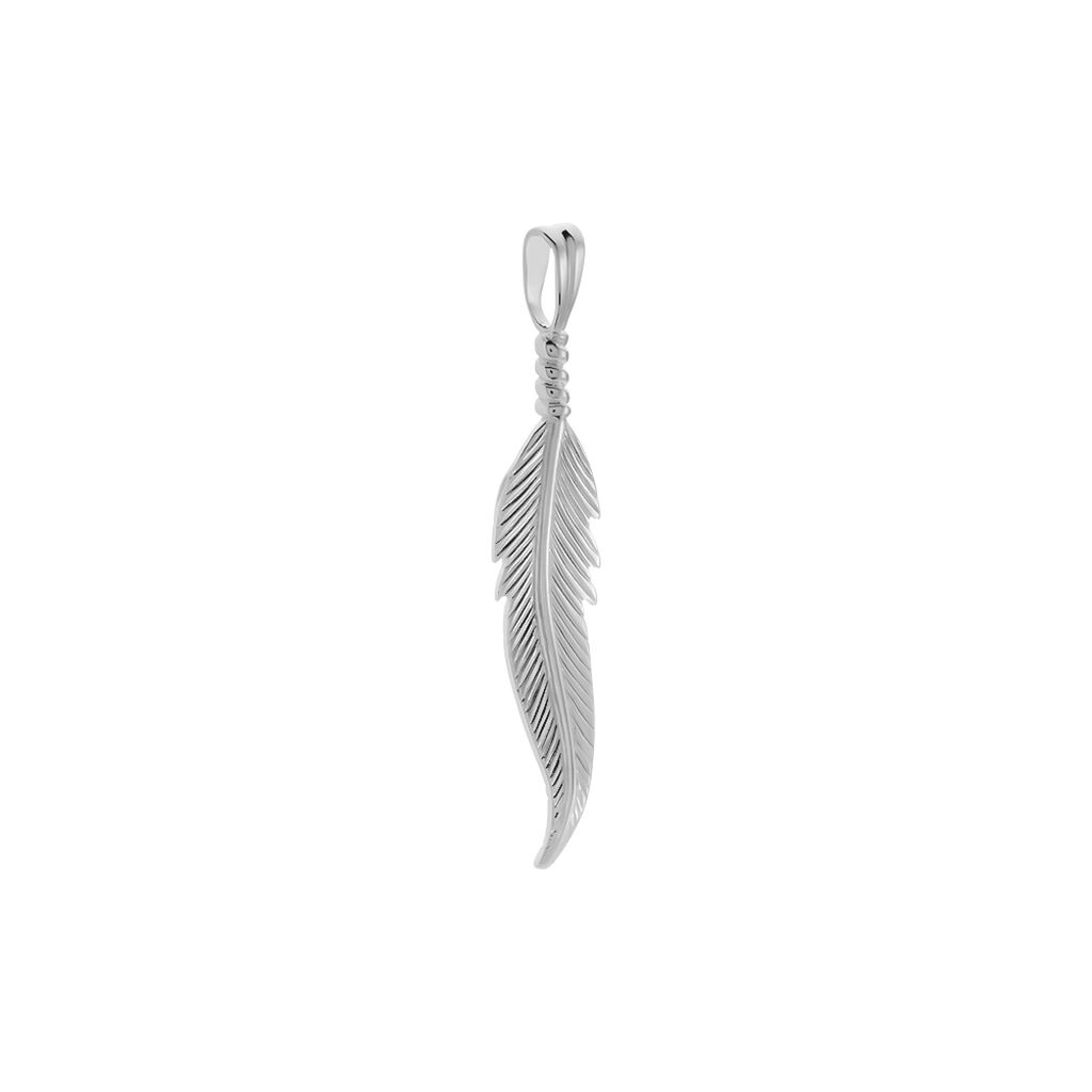 Anhänger Silber 925 Feder  - Schmuckanhänger Damen | OROVIVO