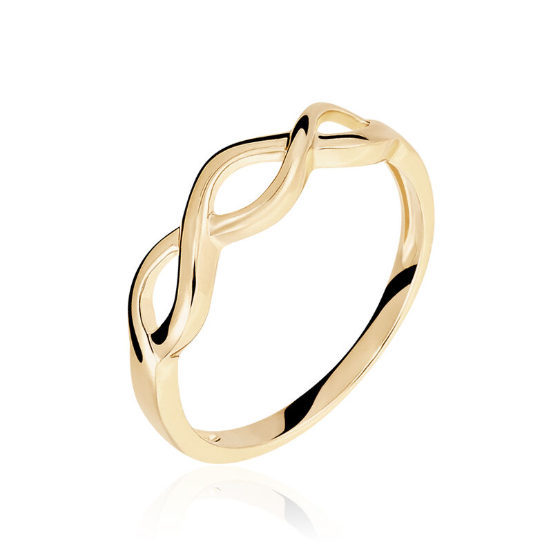 Bague Tarah Plaque Or Jaune - Spannringe Damen | OROVIVO