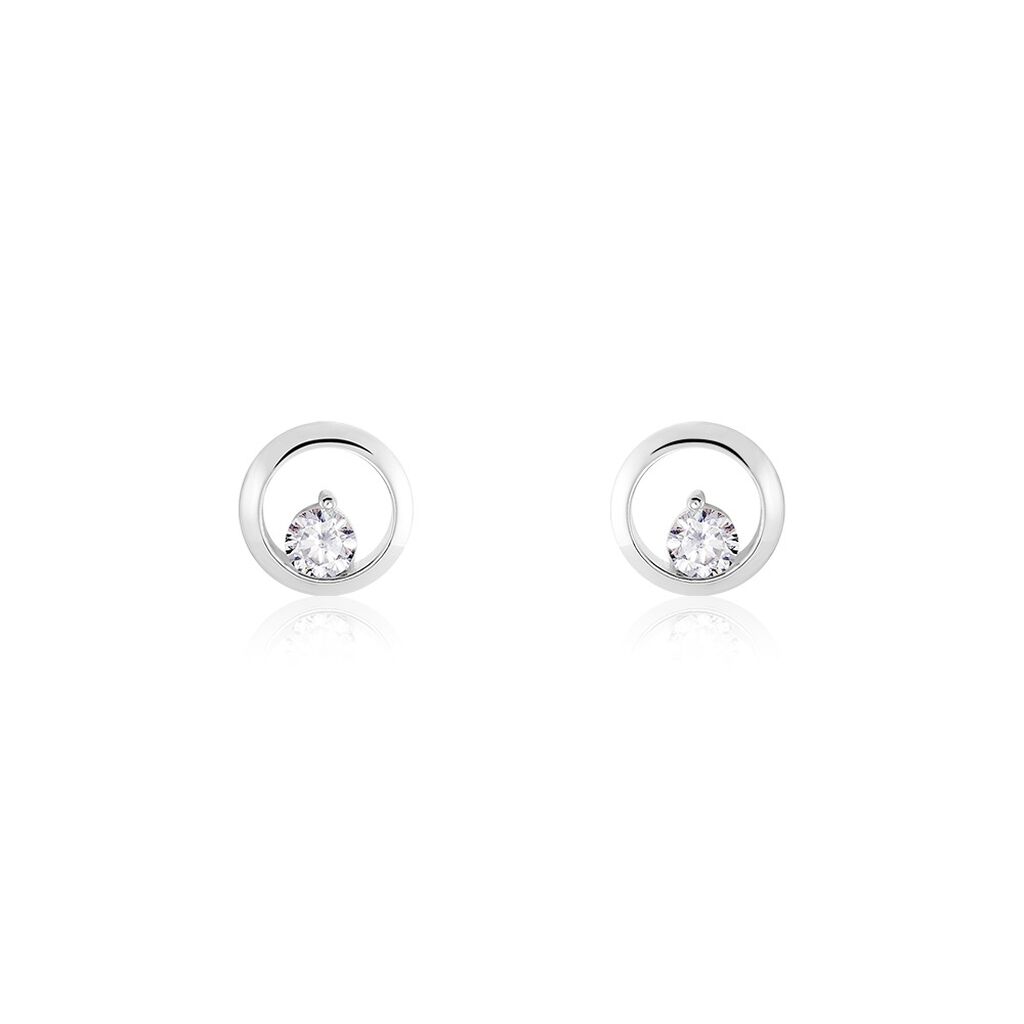 Damen Ohrstecker Silber 925 Zirkonia India  - Ohrstecker Damen | OROVIVO