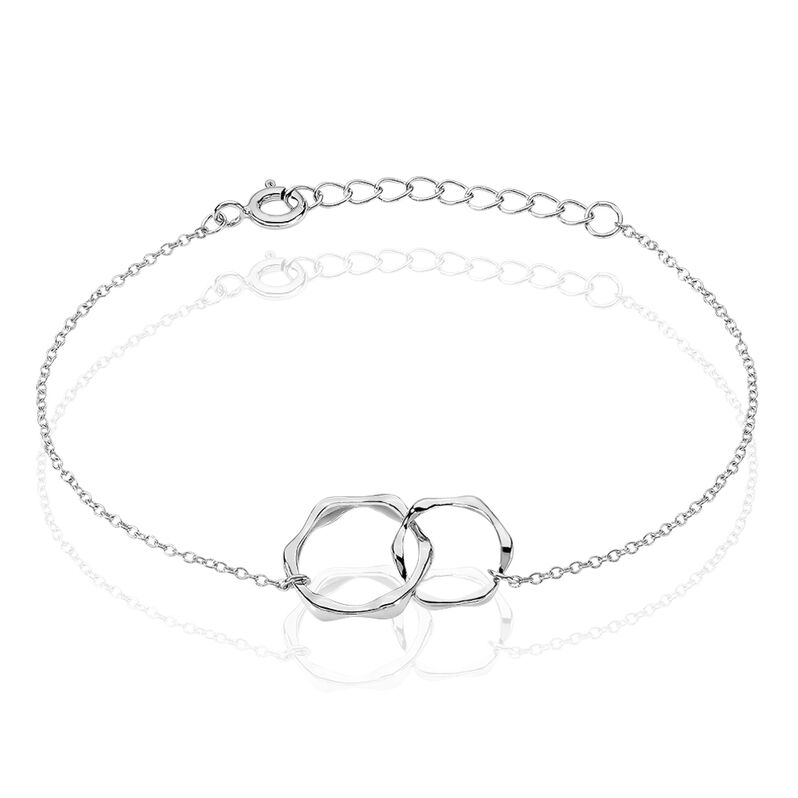 Bracelet Aurelia Argent Blanc - Spannringe Damen | OROVIVO