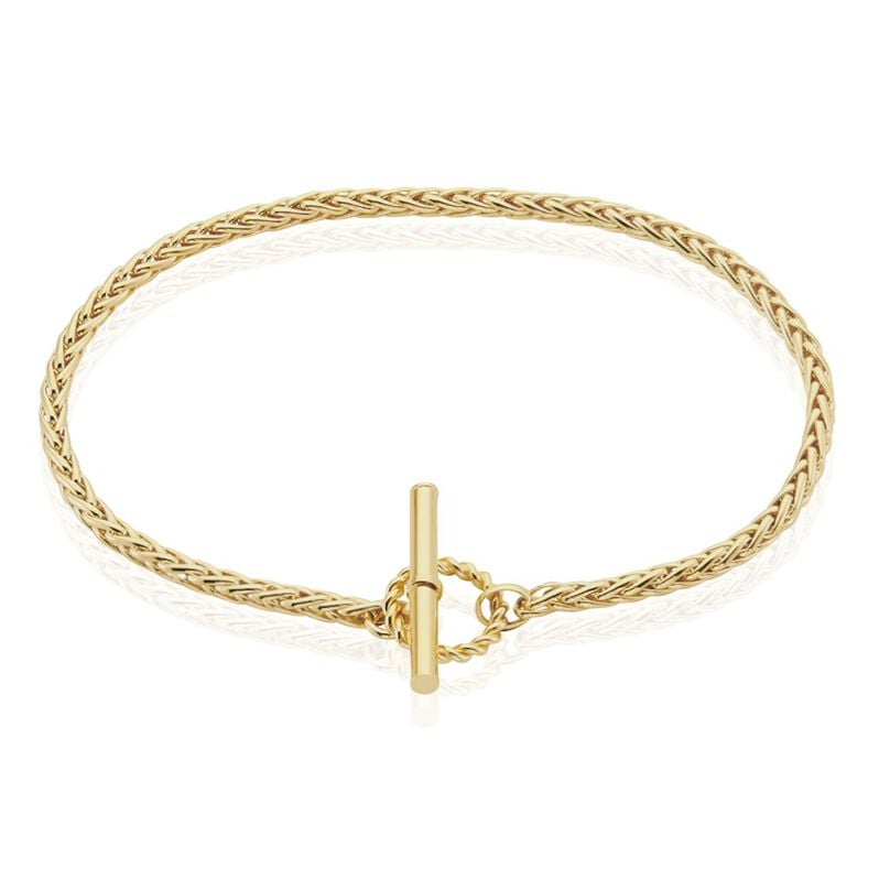 AMELIA Damen Armkette Gold 375 (9 Karat) B 2 mm - Armketten Damen | OROVIVO