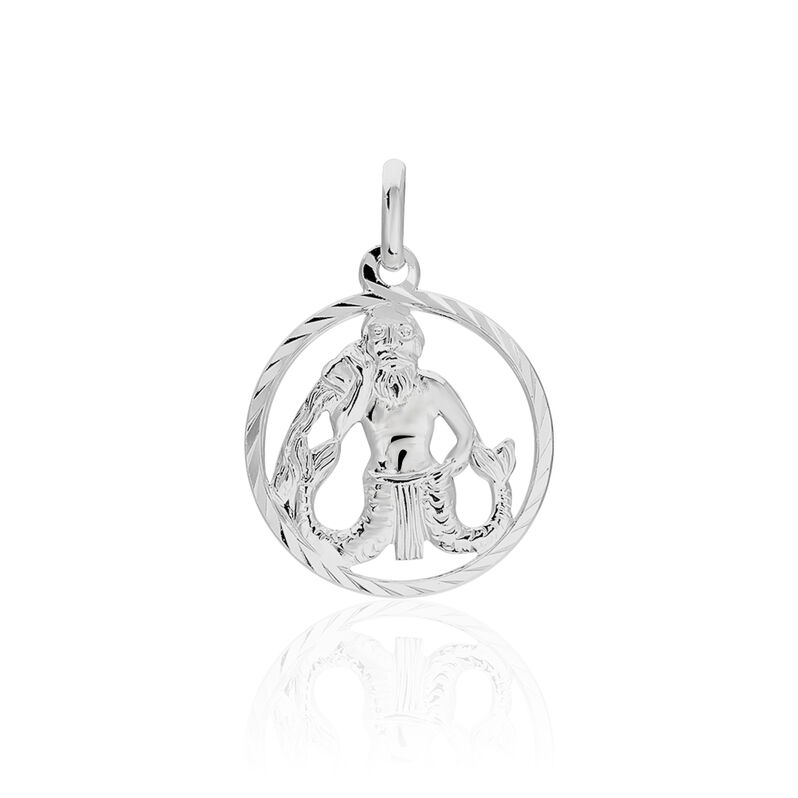 Herrenanhänger Silber 925 Sternzeichen Wassermann - Schmuckanhänger Unisex | OROVIVO