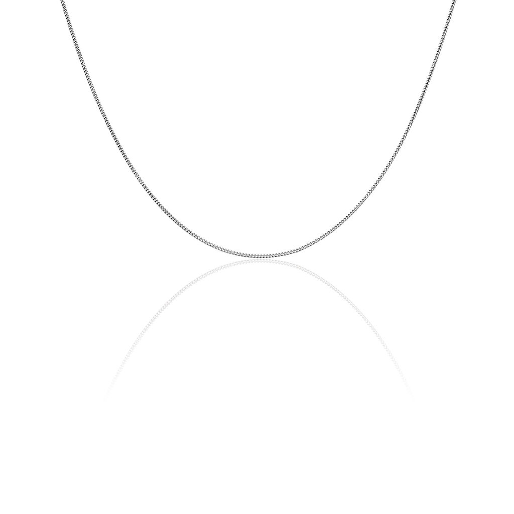 PANZER S Unisex Kette Silber Silber 925 B 1,4 mm