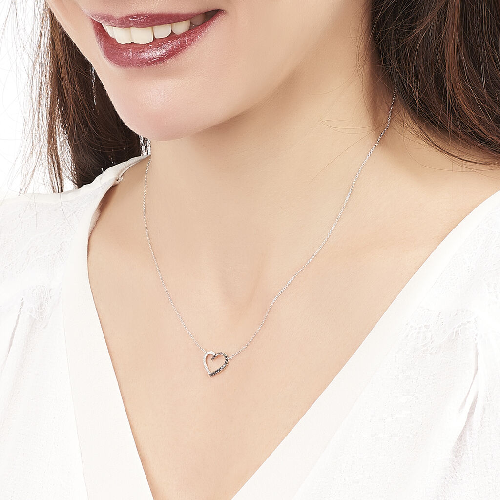 Collier Or Weiss Et Diamants Freya - Spannringe Damen | OROVIVO