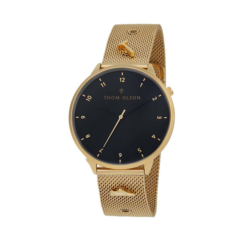 Montre Thom Olson Night Dream Acier Dore - Spannringe Familie | OROVIVO