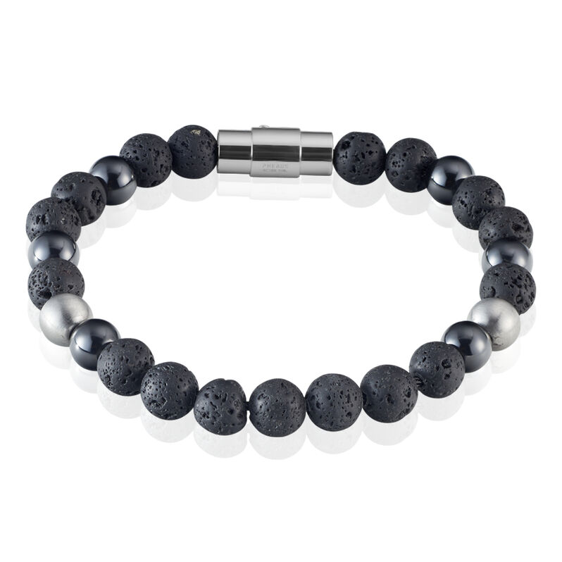 Bracelet Denice Acier Et Perles - Spannringe Herren | OROVIVO