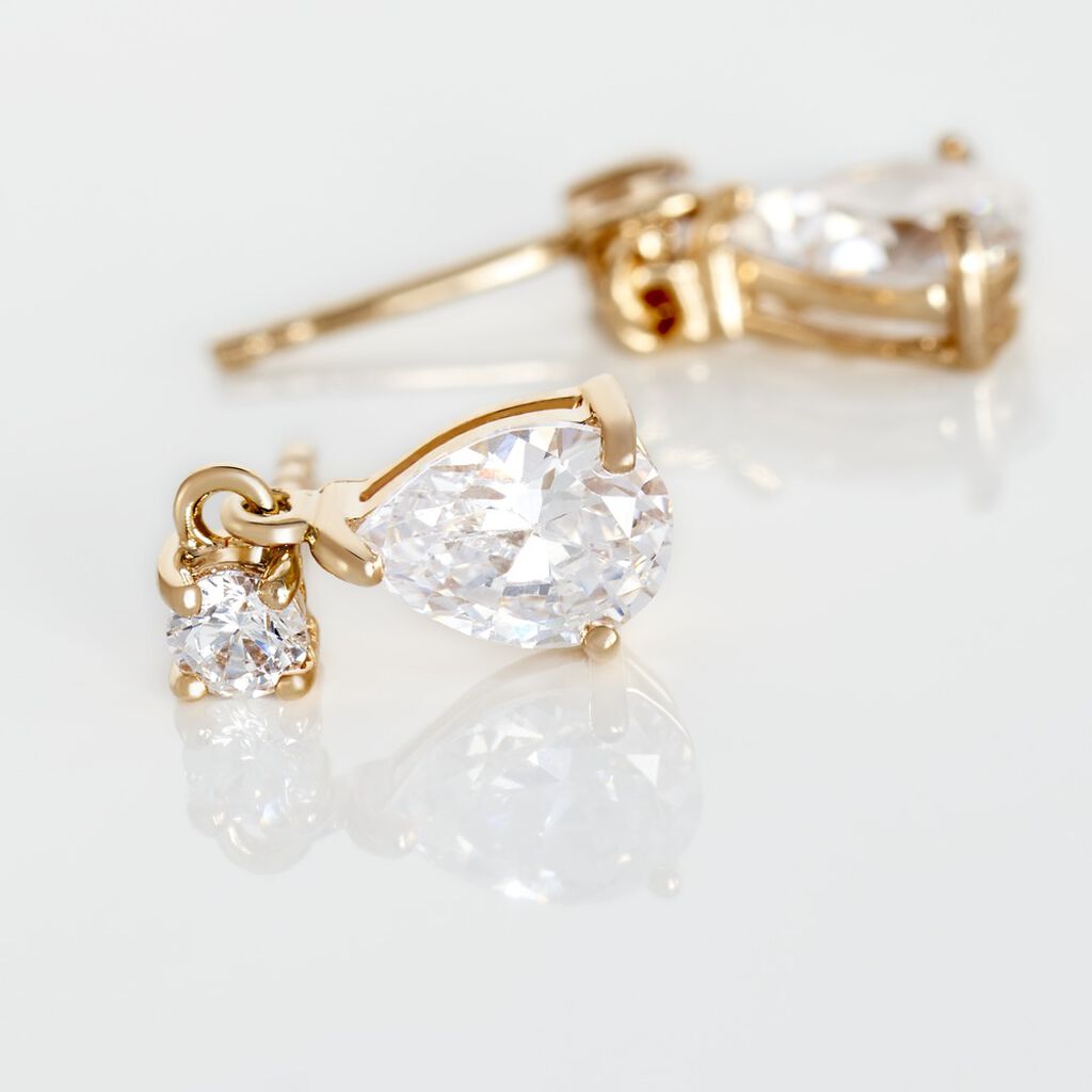 Boucles D'oreilles Plaqué Or - Spannringe Damen | OROVIVO