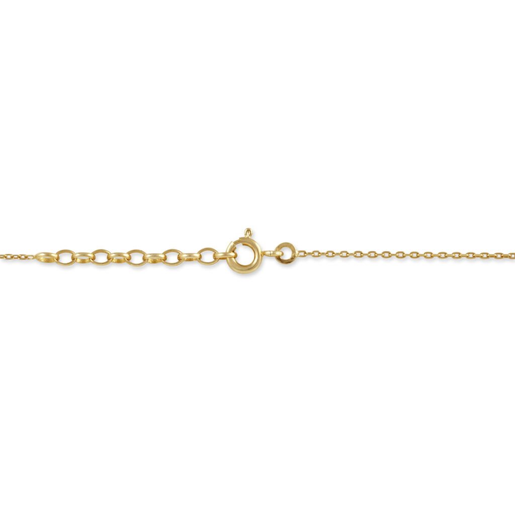 Collier Plaqué Or Et Oxyde - Spannringe Damen | OROVIVO