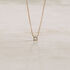 Illusion Damen Collier Gold 375 (9 Karat) Diamant Weiß 0,08 ct