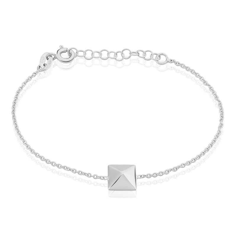 Bracelet Argent Rhodie Moorea Clou - Spannringe Damen | OROVIVO