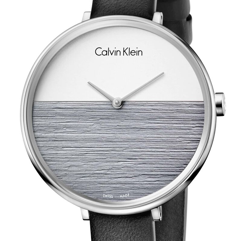 Orologio Donna Calvin Klein Rise quadrante bianco e Silver K7A231C3-RE21 - Spannringe Damen | OROVIVO