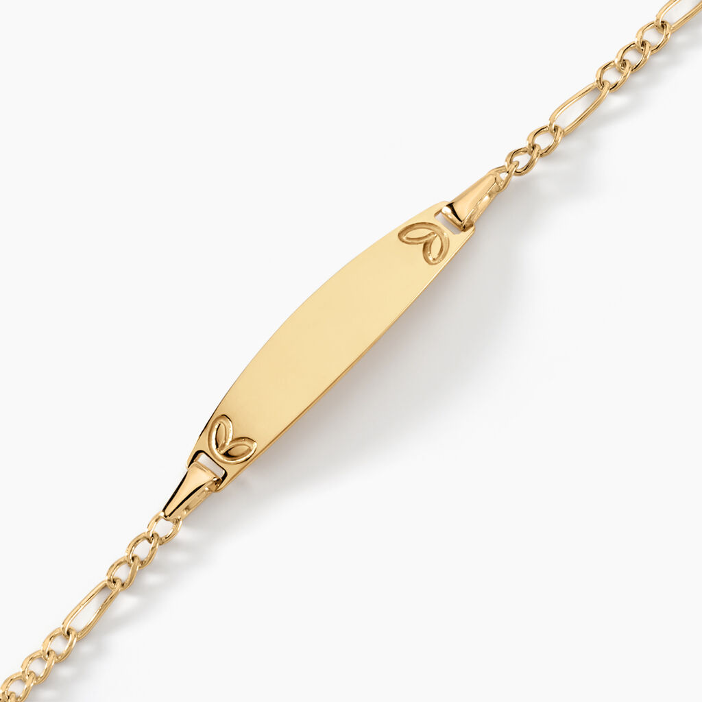 Bracelet Identite Bebe Or Jaune Habi - Spannringe Kinder | OROVIVO