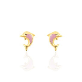 Kinder Ohrstecker Gold 375 Delphin  - Ohrstecker Kinder | OROVIVO