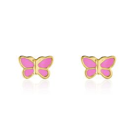 Damen Ohrstecker Gold 375 Schmetterling - Ohrstecker  | OROVIVO