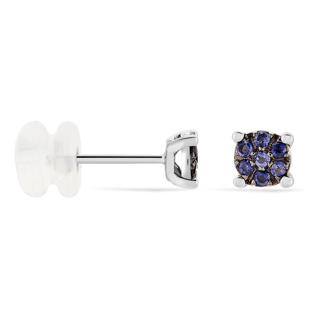 Boucles D'oreilles Or Weiss Joudy Puces - Spannringe Damen | OROVIVO