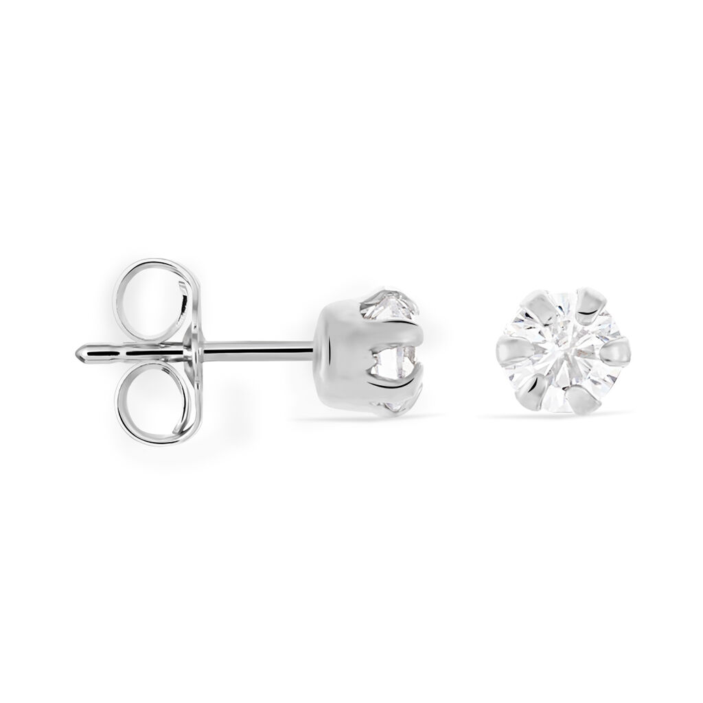 Damen Ohrstecker Silber 925 Zirkonia  - Ohrstecker Damen | OROVIVO