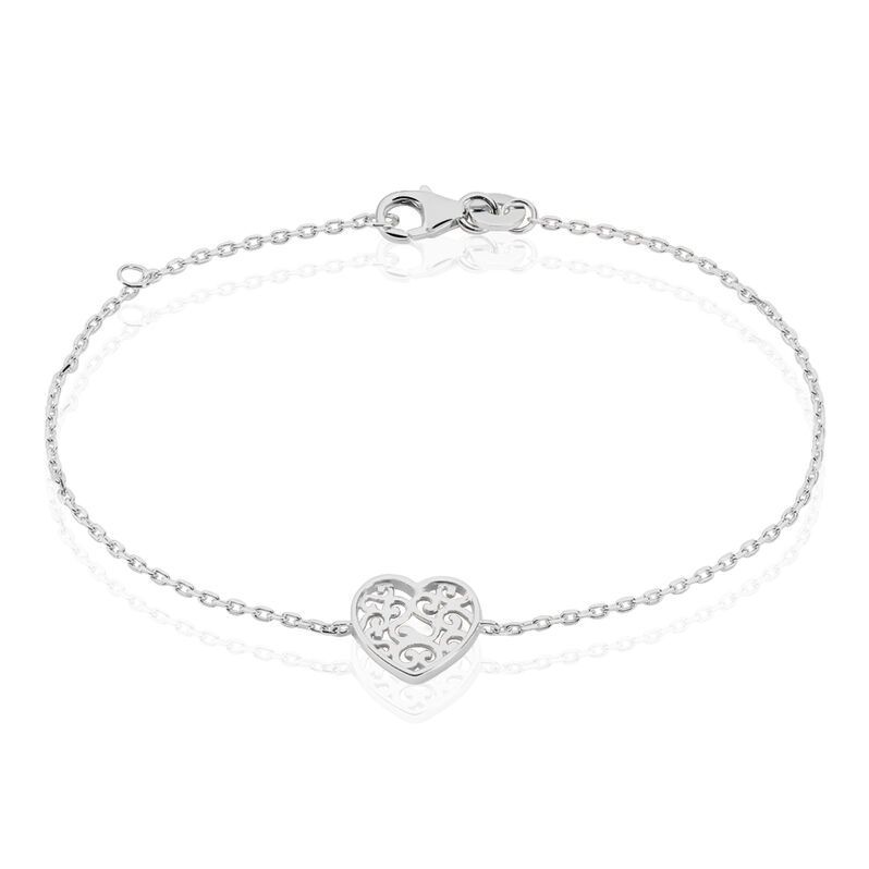 Bracelet Aelaig Argent Blanc - Spannringe Damen | OROVIVO