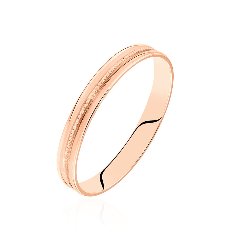 Alliance Or Rose 3mm - Spannringe Unisex | OROVIVO