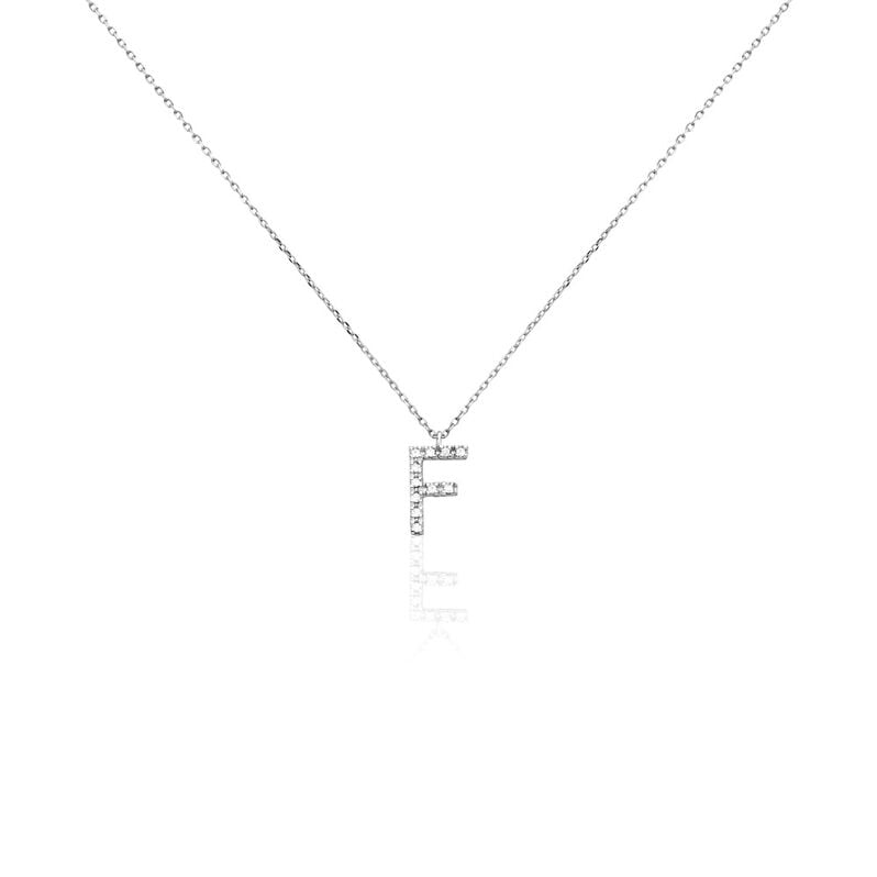 Collier Oran Or Weiss Diamant - Spannringe Damen | OROVIVO