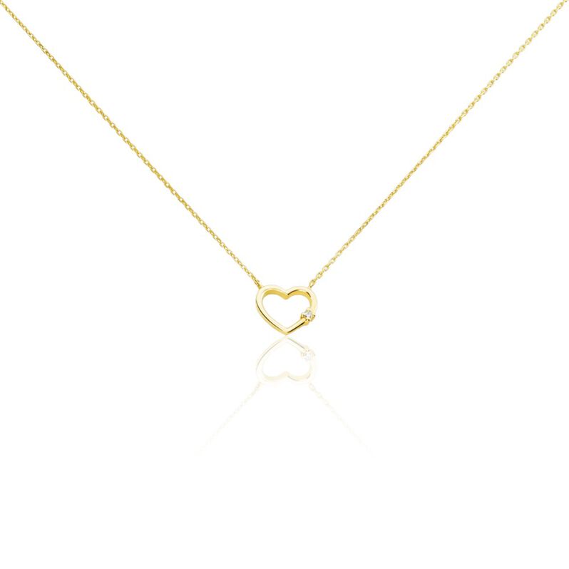 Collier Or Jaune Stavie Diamant - Spannringe Damen | OROVIVO