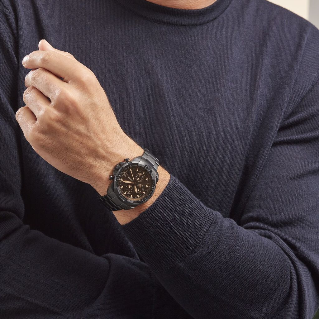 Fossil Herrenuhr 44mm Bronson FS5851 Quarz - Armbanduhren Herren | OROVIVO