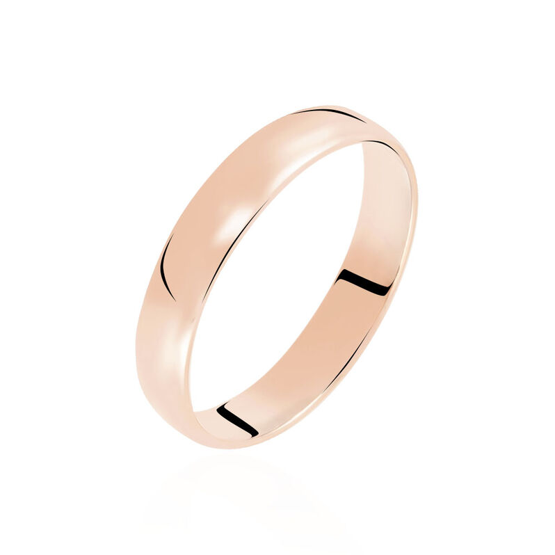 Alliance Meredithe Demi Jonc Classique Or Rose - Spannringe Familie | OROVIVO