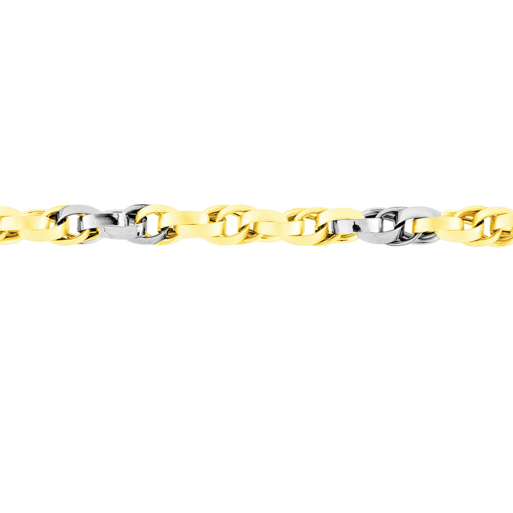 Damenarmband Gold 585 Bicolor  - Armketten Damen | OROVIVO