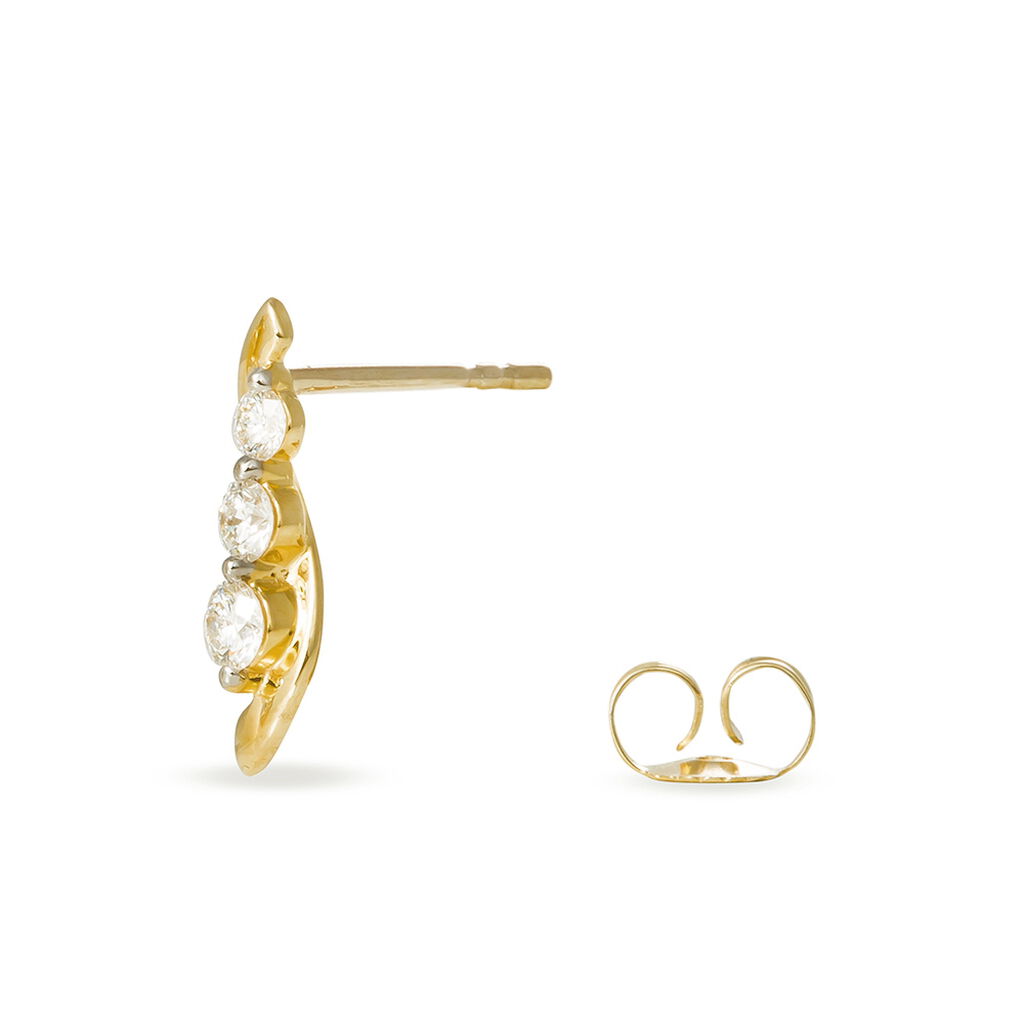 Boucles D'oreilles Or  - Spannringe Damen | OROVIVO