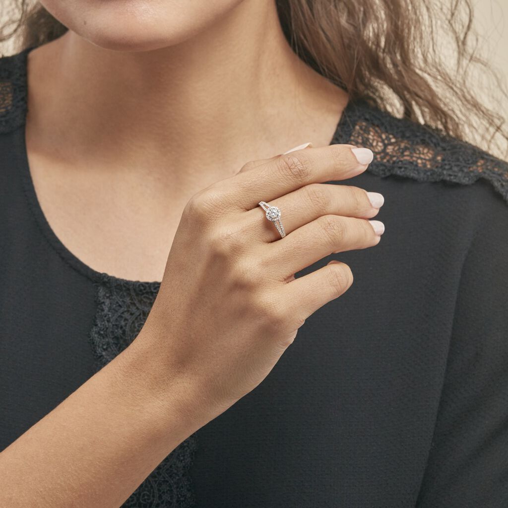 Solitaire Or Et Diamant - Spannringe Damen | OROVIVO