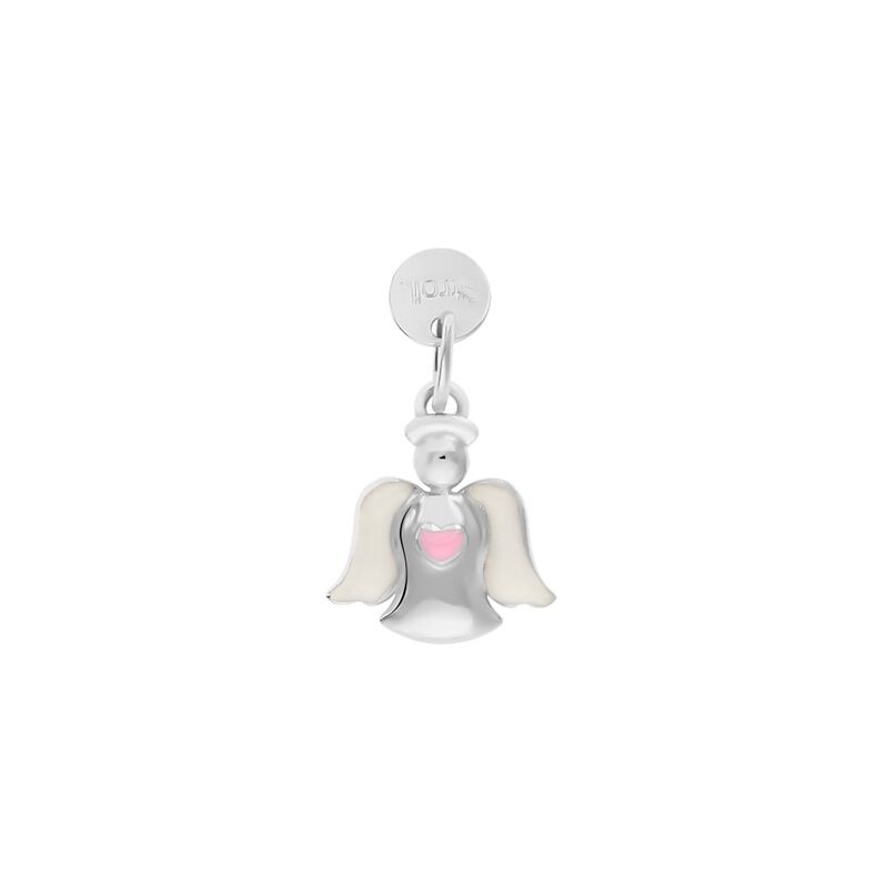 Charm in argento e smalto angioletto - Spannringe Damen | OROVIVO