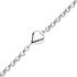 ELYSE Damen Armband Silber 925 Herz B 5,3 mm