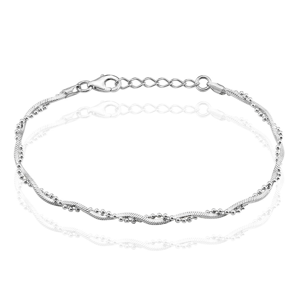 CATHEL Damen Armband Silber 925 Ball, Armband ohne Stein