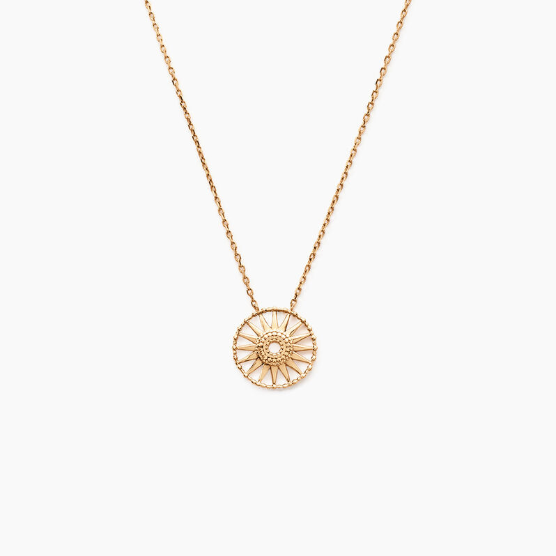 Collier Nikolia Plaque Or Jaune - Spannringe Damen | OROVIVO