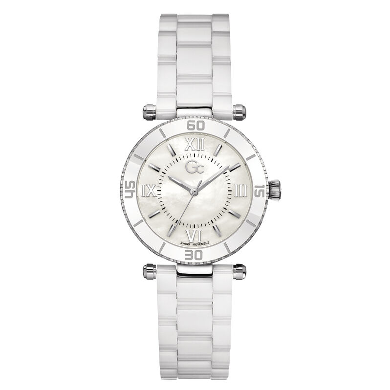 Montre Gc Muse Ceramic Nacre Blanche - Spannringe Damen | OROVIVO