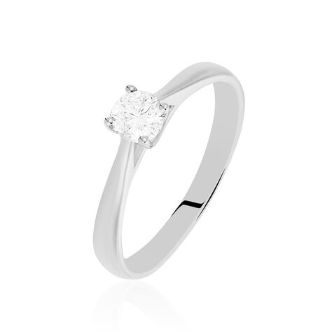 Damen Ring Weißgold 375 Diamant 0,26ct Victoria  - Verlobungsringe Damen | OROVIVO