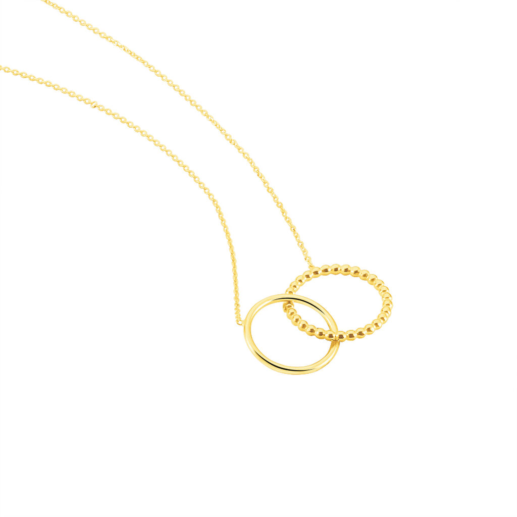 CATA Damen Collier Gold 375 (9 Karat) Kreis
