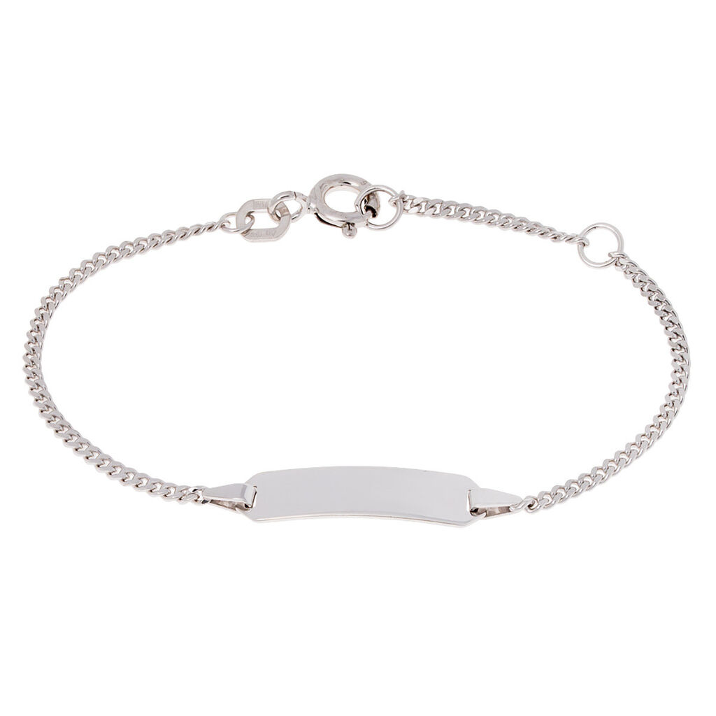 PANZER S ID Kinder ID Armband Silber 925 Rechteckig
